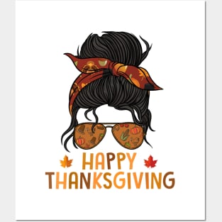 Funny ThanksGiving For Women Posters and Art